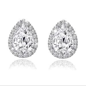 elegant teardrops crystal